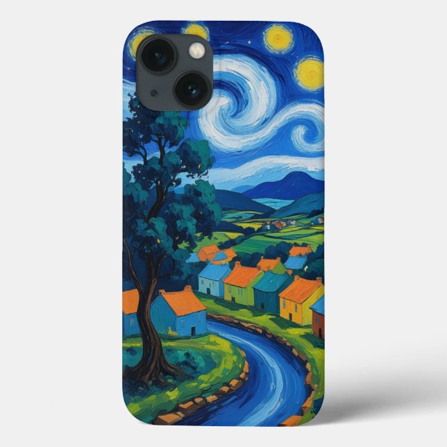Coques Case-Mate iPhone Starry Village Dreams (Verso)