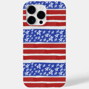 COQUE Case-Mate iPhone STARS ET STRIPES PATRIOTIQUES BLEUS ROUGES
