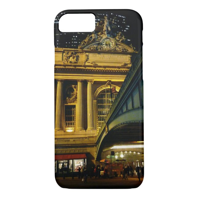 Coques Case-Mate iPhone Station centrale grande - nuit - New York City (Dos)