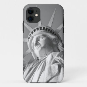 Coque Case-Mate Pour iPhone Statue blanche noire de la Liberté