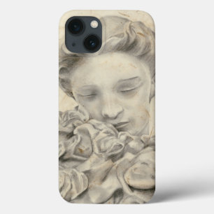Etui iPhone 13 Statue dans le Jardin I
