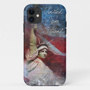 Coques Pour iPhone Statue de cas de l'iPhone 5/5S de liberté