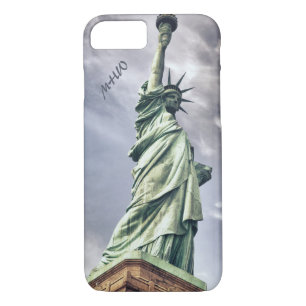 Coque Case-Mate Pour iPhone Statue de la Liberté personnalisées monogramme cas