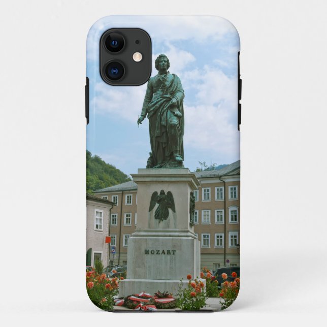 Coques Case-Mate iPhone Statue de Mozart à Salzbourg (Dos)