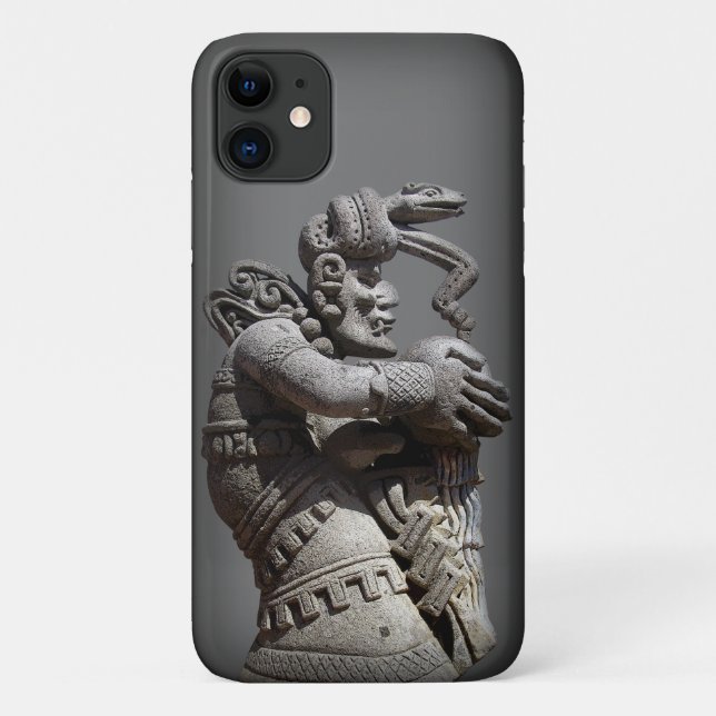 Coques Case-Mate iPhone Statue maya antique (Dos)
