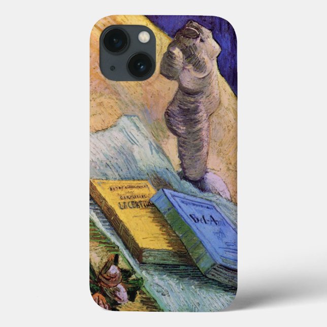Coques Case-Mate iPhone Statuette en plâtre Rose et Romans Vincent van Gog (Verso)