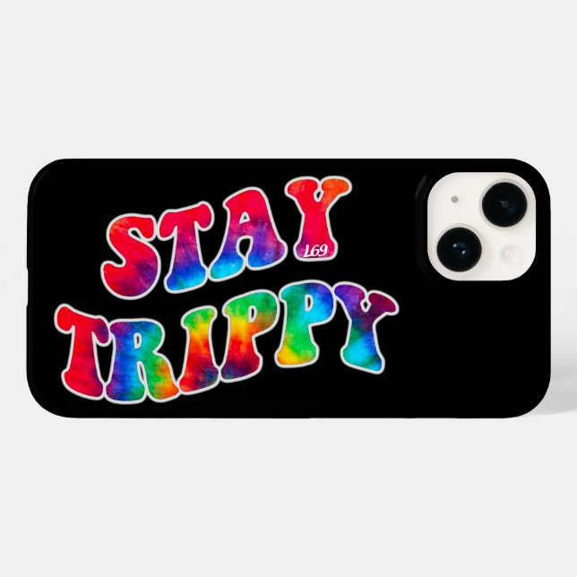Coques Case-Mate iPhone STAY TRIPPY motivation et inspiration (Verso (horizontal))