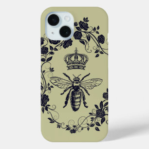 Coque Case-Mate iPhone steampunk beekeeper patron dame bee reine couronne