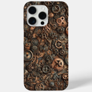 Coque Case-Mate iPhone Steampunk Camo, design industriel, camouflage