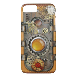 Case-Mate iPhone Case Steampunk en cuir