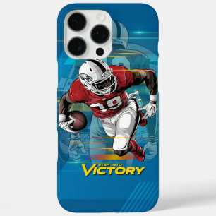 Coque iPhone 16 Pro Max Step into Victory Football Américain