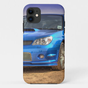 Coques Pour iPhone STi de Subaru Impreza "Hawkeye" dans le bleu