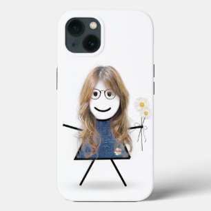 Case-Mate iPhone Case Stick Girl with Daisies