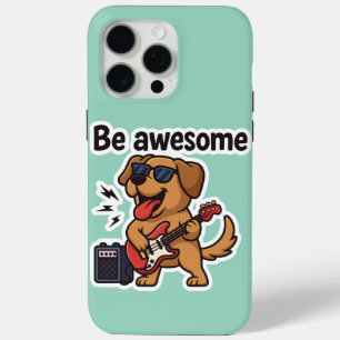 Coque Case-Mate iPhone Sticker de guitare cool Soyez Des Vibes Intéress