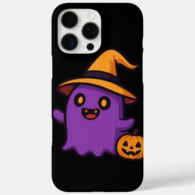 Coques Case-Mate iPhone Sticker Halloween Ghost (Verso)