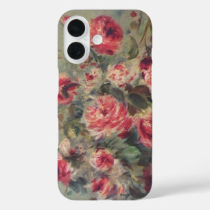 Coque Pour iPhone 16 Still Life, Roses de Vargemont   Renoir