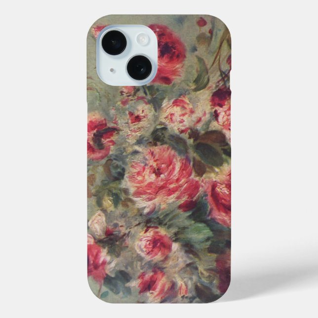 Coques Case-Mate iPhone Still Life, Roses de Vargemont | Renoir (Verso)