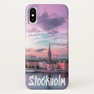 Case-Mate iPhone Case Stockholm Capitale de Suède Skyline de Nuit