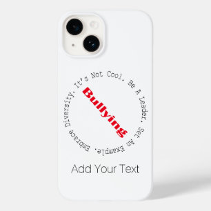 Coque Case-Mate iPhone Stop Bullying-Outline by Shirley Taylor