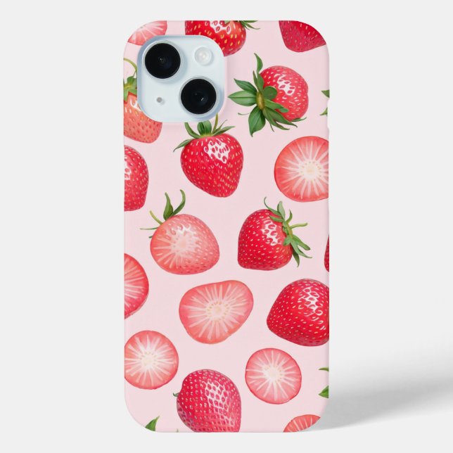 Coques Case-Mate iPhone Strawberry Fields Phone Case (Verso)
