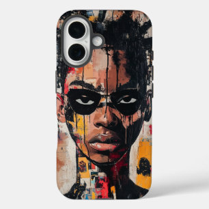 Coque Pour iPhone 16 Street Art Vibes Bold Collage Téléphone Case
