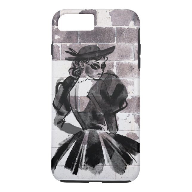 Coques Case-Mate iPhone "Street Muse - La mode au mur" (Dos)