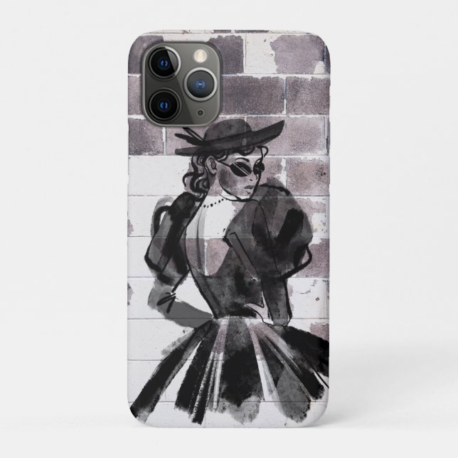Coques Case-Mate iPhone "Street Muse - La mode au mur" (Dos)