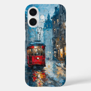 Coque Pour iPhone 16 Streetcar en mouvement