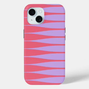 Coque Case-Mate iPhone Striation Rose Chaud et Lilas