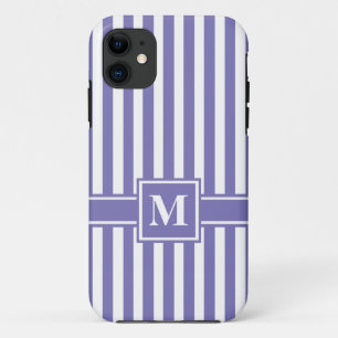 Coques Pour iPhone Stripe avec monogram