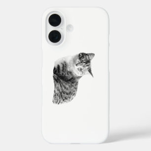 Coque Pour iPhone 16 Stripe et douceur