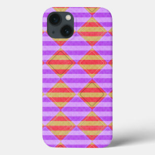 Case-Mate iPhone Case Stripes, Diamants, Spot Motif par Shirley Taylor