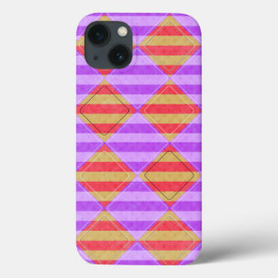 Case-Mate iPhone Case Stripes, Diamants, Spot Motif par Shirley Taylor