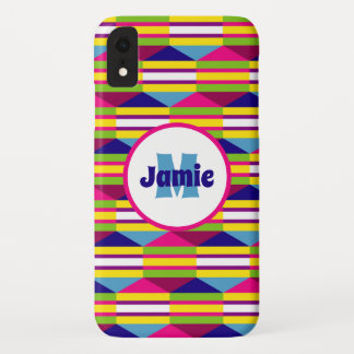 Case-Mate iPhone Case Stripes funky personnalisées, Triangles Motif
