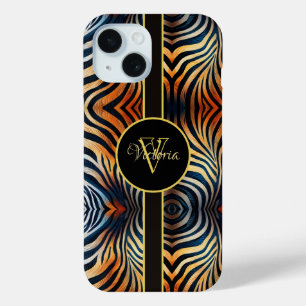 Coque Case-Mate iPhone Stripes Zèbre Vibrantes personnalisées : colorées