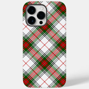 Coque Case-Mate iPhone Stuart / Stewart Red Green White Plaid