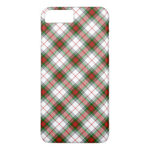Coque Case-Mate Pour iPhone Stuart / Stewart tartan blanc rouge vert plaid