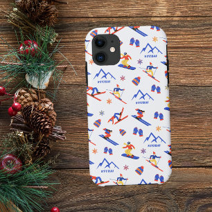 Case-Mate iPhone Case Stubai Alpes Autriche Ski Snowboard Motif