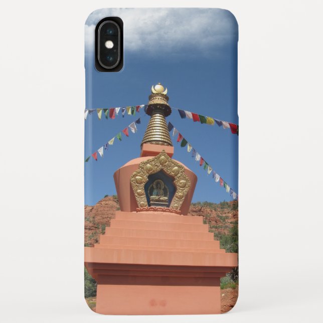 Coques Case-Mate iPhone Stupa bouddhiste (Dos)