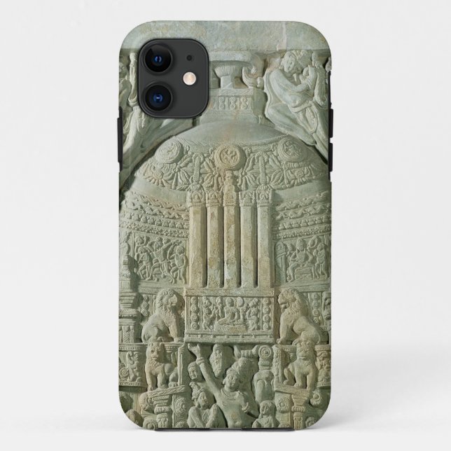 Coques Case-Mate iPhone Stupa bouddhiste, Nagarjunakonda (chaux) (Dos)
