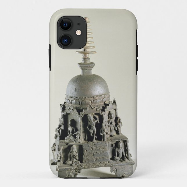Coques Case-Mate iPhone Stupa, Pala, Nalanda, le Bihar (bronze) (Dos)