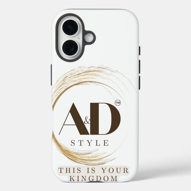 Coques Case-Mate iPhone "Style AD – Ceci est votre royaume" Design Premium (Verso)