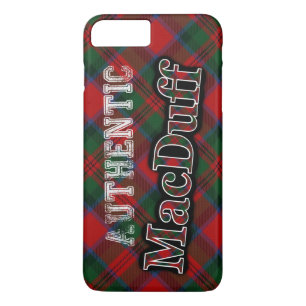 Coque iPhone 7 Plus Style authentique Clan MacDuff Scottish Tartan Des