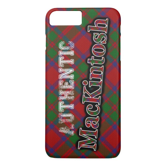 Coques Case-Mate iPhone Style authentique Clan MacKintosh Scottish Tartan  (Dos)