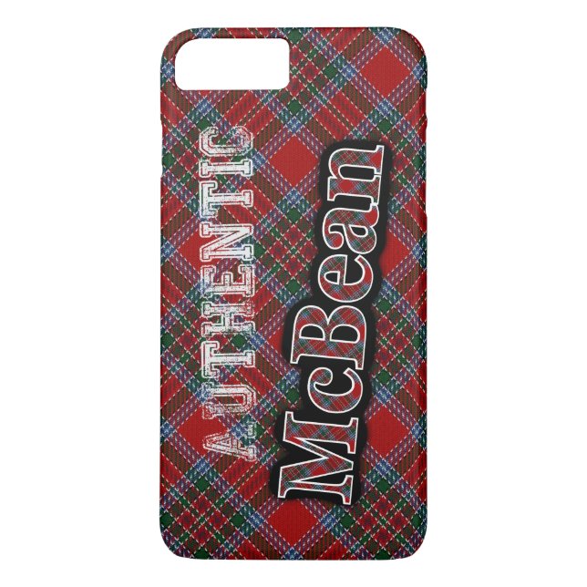 Coques Case-Mate iPhone Style authentique Clan McBean Scottish Tartan Desi (Dos)