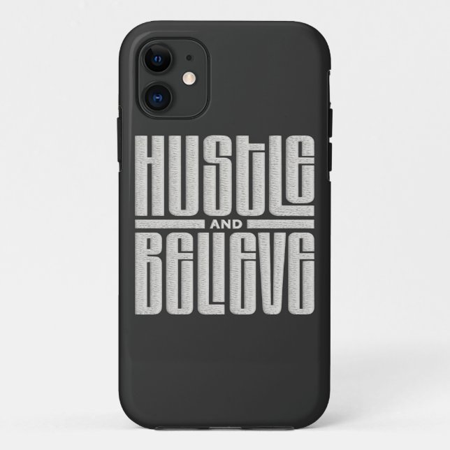 Coques Case-Mate iPhone Style brodé motivationnel, élégant et croyant (Dos)