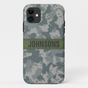 Coque iPhone 11 Style Camo d'ACU personnalisé