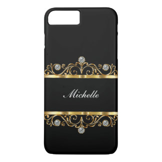 Coques Pour iPhone Style chic de Bling de monogramme de dames