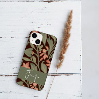 Case-Mate iPhone Case Style d'art et d'artisanat botanique vintage