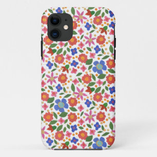 Coque Case-Mate Pour iPhone Style d'art populaire Floral, Blanc iPhone 5 Xtrem